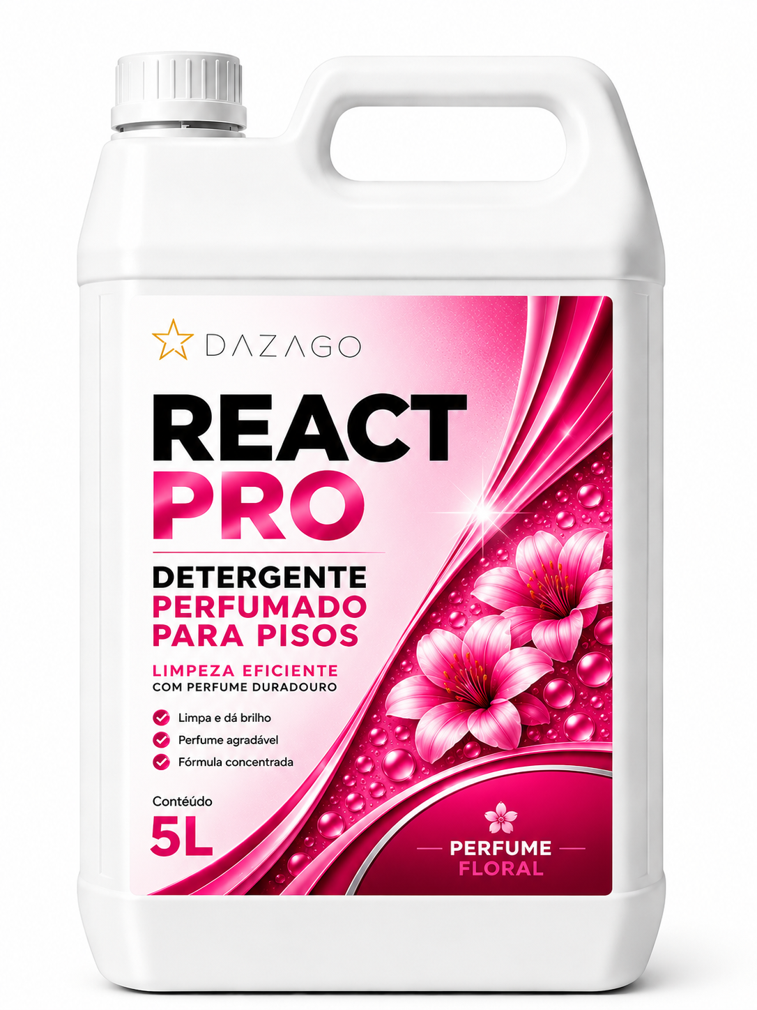 React Pro Detergente Perfumado para Pisos